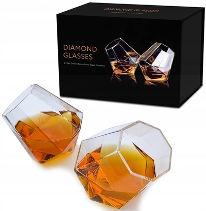 Picture of Mad Monkey - Whiskeygläser "Diamond" (2er Set) transparent