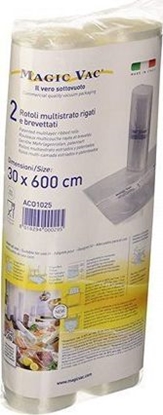 Picture of Magic Vac MAGIC VAC Vacuum sealer rolls, Set of 2 rolls 30 x 600 cm, Transparent