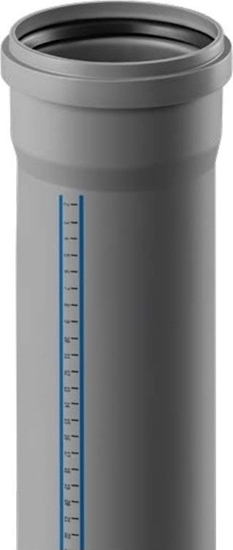 Picture of Magnaplast Rura kanalizacji wewntrznej PP 110/750 HTEM szara
