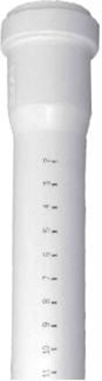 Изображение Magnaplast Rura z kielichem kanalizacji wewntrznej HTEM 32mm biaa 0,5m (408416)