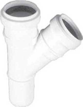 Attēls no Magnaplast Trójnik 88,5° kanalizacji wewntrznej HTEA 32mm biay (422608)