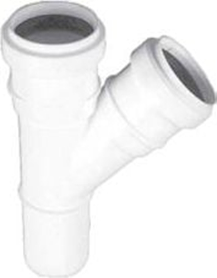Picture of Magnaplast Trójnik 88,5° kanalizacji wewntrznej HTEA 32mm biay (422608)