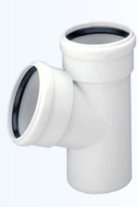 Attēls no Magnaplast Trójniki 87° kanalizacji wewntrznej dBEA 50mm (16200)