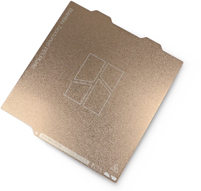 Изображение Magnetyczna nakadka PEI - z powok proszkow - stal nierdzewna - A1 mini - Bambu Lab}