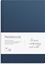 Picture of Mayland-Burde Burde Notesbog, blå tekstilpræg, linj., A5