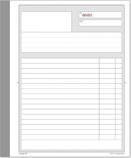 Изображение Mayland-Burde Mayland 92220460, Monochromatic, Grey, White, 50 sheets, Adult