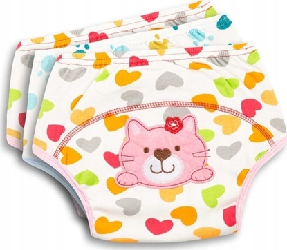 Attēls no MAJTKI TRENINGOWE Z HAFTEM DZIEWCZYNKA OPAKOWANIE 3SZT