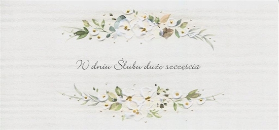 Picture of MAK Karnet ¦lub DL S58 - Duo szcz¶cia kwiaty