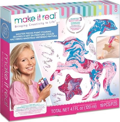 Picture of Make it real Make it real - Zestaw do tworzenia obrazów metod pouringu