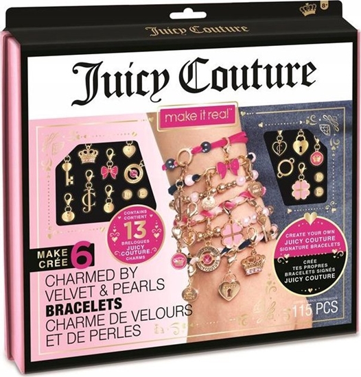 Picture of Make it real MAKE IT REAL Juicy Couture Charmed by Velvet and Pearls Bransoletki, zabawka kreatywna