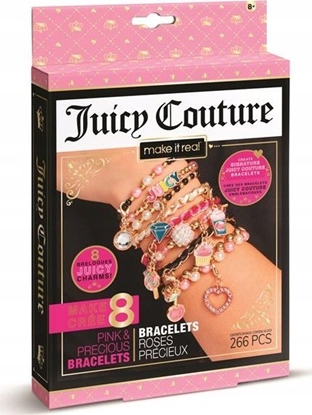 Picture of Make it real MAKE IT REAL Zestaw do tworzenia bransoletek Juicy Mini Pink & Precious, zabawka kreatywna