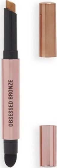 Picture of Makeup Revolution Makeup Revolution Lustre Wand Eyeshadow Stick Cie do powiek w sztyfcie - Obsessed Bronze 1szt