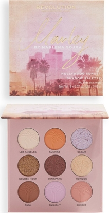 Picture of Makeup Revolution Makeup Revolution X Marley by Marlena Sojka Paletka cieni do powiek Hollywood (9) 1szt