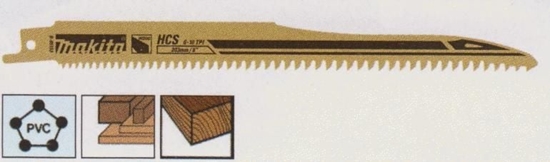 Изображение Makita B-05153 Recipro Blade HCS 203/6-10Z 5pcs