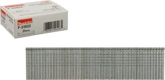 Picture of Makita Gauge Brad Nails 1,6x25mm F-33922  2000 pcs.