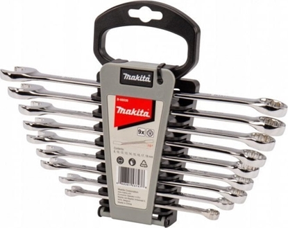 Изображение Makita KOMPLET KLUCZY PASKO-OCZKOWWYCH 8*18MM 9SZT.