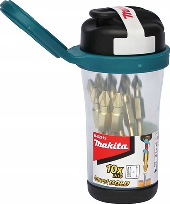 Attēls no Makita KONCOWKA WKRET.UDAR. PH2-65MM IG 10SZT W PUDELKU Z MAGNETYZEREM