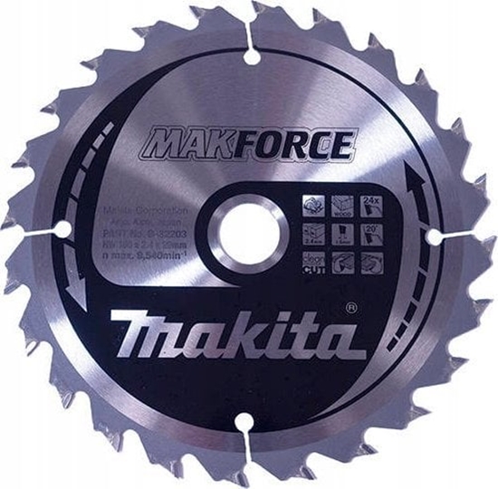 Picture of Makita MAKITA PIA TARCZOWA  160x20x24z MAKFORCE DREWNO