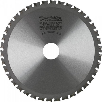 Attēls no Makita PIA SPIEKOWA DO METALU SPACJALIZED 185*30 38Z (1 SZT)