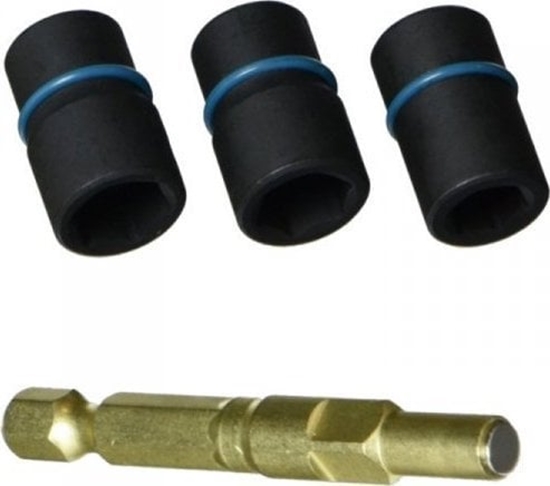 Picture of Makita ZESTAW NASADEK 10MM 3 SZT. Z WYMIENNYM UCHWYTEM