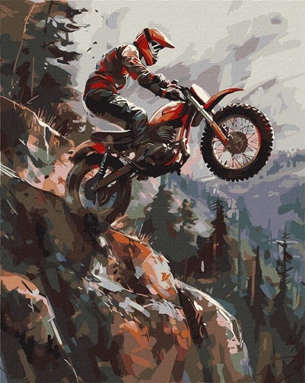 Picture of Malowanie po numerach - Ekstremalny w grórach