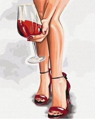 Picture of Malowanie po numerach - Gracja szka 40x50cm