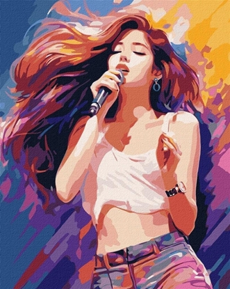 Изображение Malowanie po numerach - Magiczny gos 40x50cm