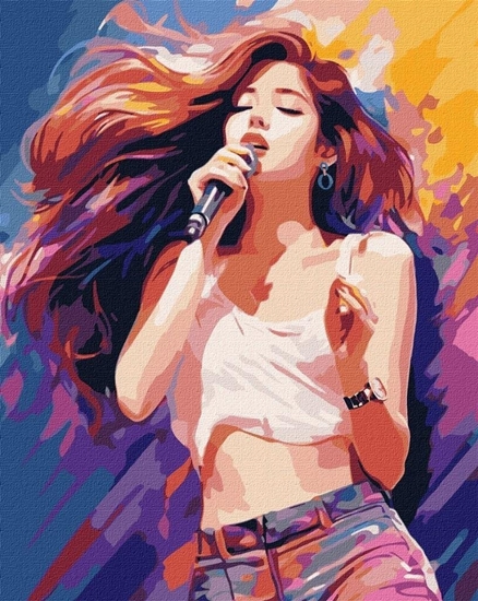 Picture of Malowanie po numerach - Magiczny gos 40x50cm