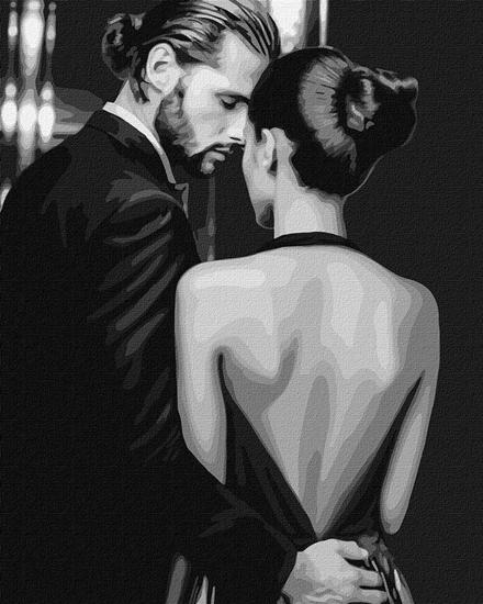 Picture of Malowanie po numerach - Obok ukochanej 40x50cm