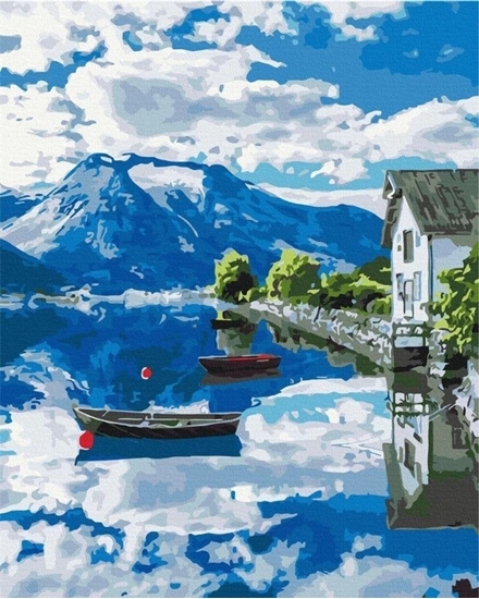 Изображение Malowanie po numerach - Prowincja Norwegii