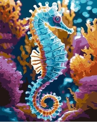 Изображение Malowanie po numerach - Smok Morski 40x50cm