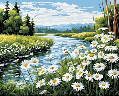 Picture of Koh I Noor Malowanie po numerach 40x50 Rzeka