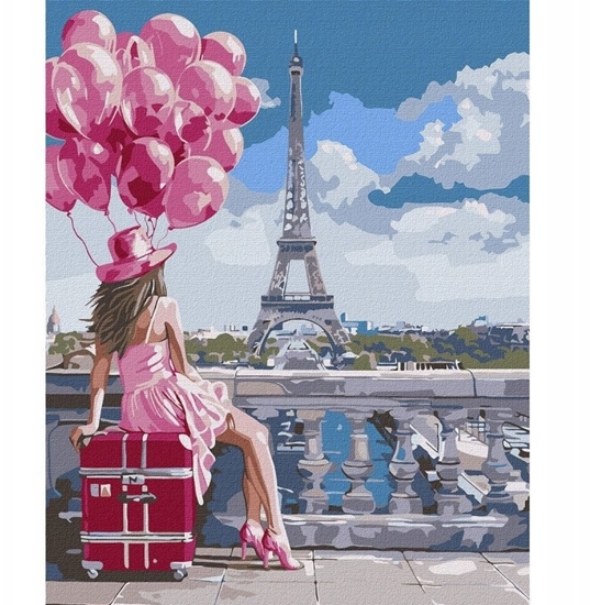 Picture of Malowanie po numerach IDEYKA, 40x50 cm, ulubione miasto, 1 szt., w pudeku