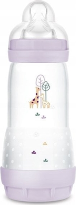 Attēls no MAM BABY 1209 BUTELKA A/KOL PERFECT START 320ML PLANET LOVE DZIEWCZYNKA