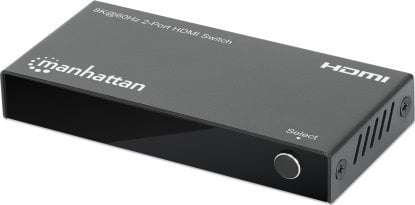 Attēls no Manhattan MANHATTAN 8K@60Hz 2-Port HDMI-Switch 48G IR-Fernbedíenung