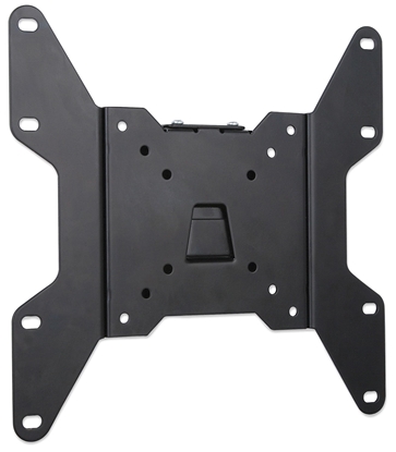 Изображение Manhattan TV & Monitor Mount, Wall, Fixed, 1 screen, Screen Sizes: 23-42", Black, VESA: 75x75 to 200x200mm, Max 30kg, Lifetime Warranty