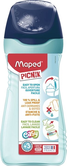 Picture of Maped Butelka 430 ml Maped Picnik Origins zielono-granatowa