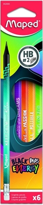 Picture of Maped Oówek z gumk ENERGY hb 6 szt Maped 852000
