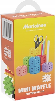 Picture of Marioinex Klocki konstrukcyjne Mini Waffle - Przybornik 70 elementów