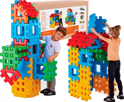 Attēls no Marioinex Marioinex MEGA wafle GIGANT XXL, 32 elementy + trójkty