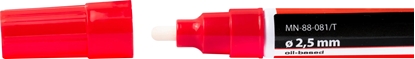 Attēls no MARKER BUDOWLANY OLEJOWY CZERWONY; TUBA; KOCÓWKA GR. 2,5 MM; 10 ML [EXPERT]