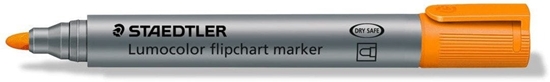 Picture of Marker Lumocolor do tablic flipchart, okrgy, pomaraczowy, Staedtler