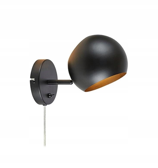 Picture of Markslojd Edgar 108753 kinkiet lampa cienna 1x40W E14 czarny