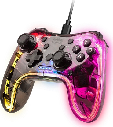 Attēls no Mars Gaming MGP-C Gaming Controller RGB / USB-C / X-input & D-input