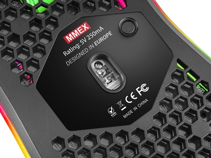 Attēls no Mars Gaming MMEX Gaming Mouse 32000DPI / 1000Hz / 400IPS