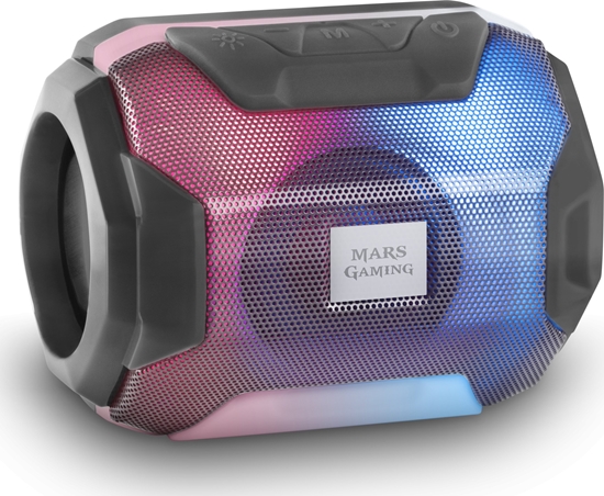Изображение Mars Gaming MSBAX Bluetooth Wireless Speaker with Radio / MicroSD / RGB / USB / 10W