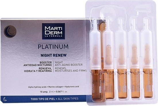 Picture of Martiderm Ampuki Martiderm Platinum Night Renew - 10 Jednostki