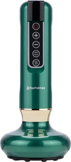 Picture of Masaer antycellulitowy z funkcj baki chinskiej Humanas DermaSmooth - zielony