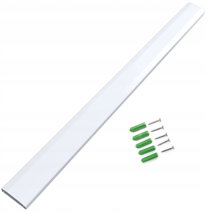 Attēls no Mask110-W - aluminiowa maskownica kabli z systemem click-lock d. 110 cm