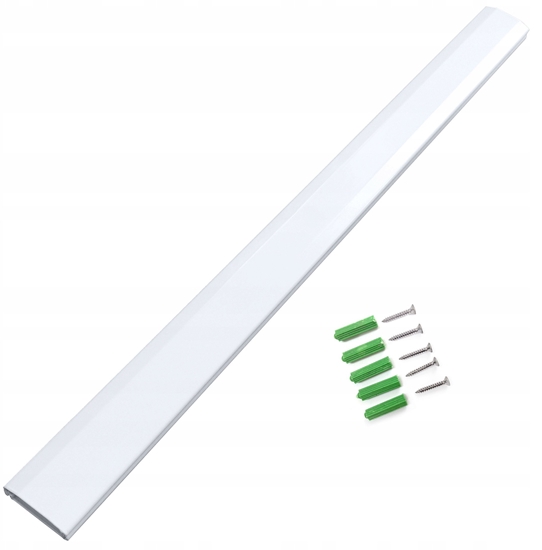 Picture of Mask110-W - aluminiowa maskownica kabli z systemem click-lock d. 110 cm